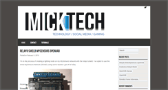 Desktop Screenshot of micktech.com